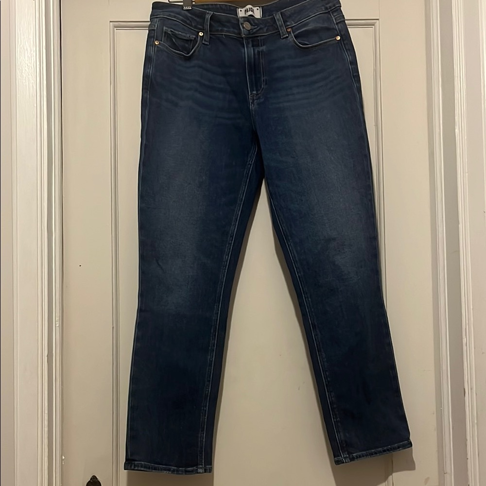 PAIGE Brigitte mid rise slim jeans sz 27